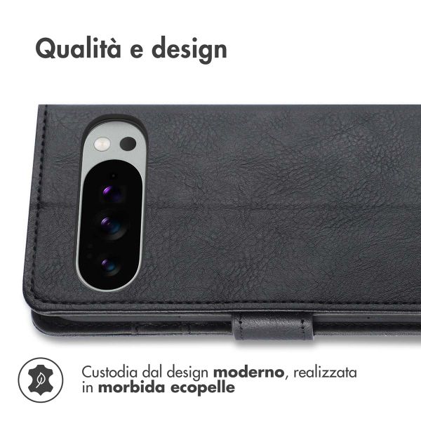 imoshion Cover a libro di Lusso Google Pixel 10 Pro XL - Nero