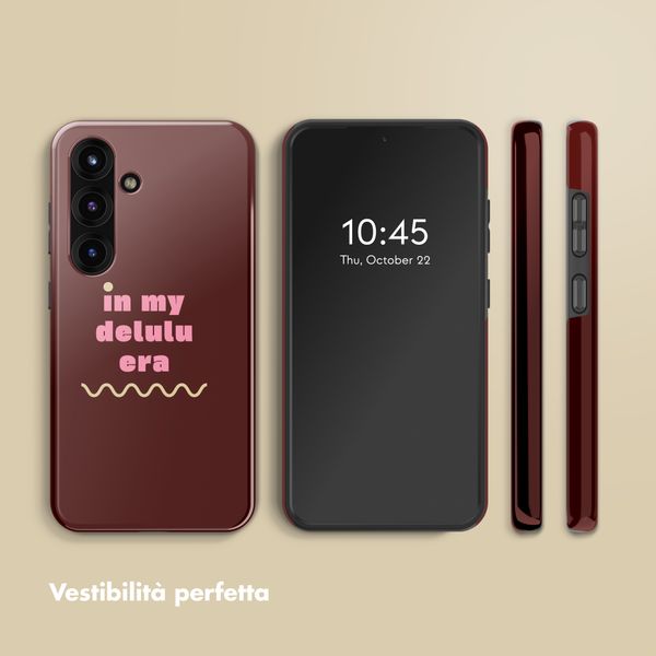 Selencia Cover posteriore Vivid con MagSafe Samsung Galaxy S25 - Delulu