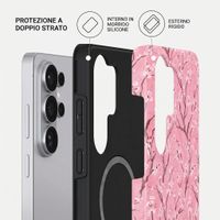 Burga Cover Posteriore Resistente con MagSafe Samsung Galaxy S26 Ultra - Sakura