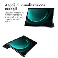 imoshion Cover a libro Trifold Samsung Galaxy Tab S10 Plus / Tab S9 FE Plus / Tab S9 Plus - Verde scuro