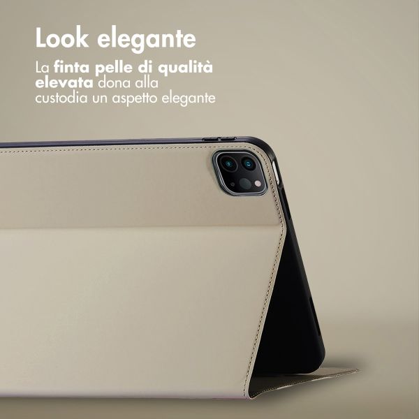 Accezz Cover Tablet Classica Apple iPad Pro 11 (2018/2020/2021/2022) / Air 5 (2022) / Air 4 (2020) - Greige