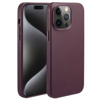 Accezz Cover in Pelle con MagSafe Apple iPhone 15 Pro Max - Heath Purple
