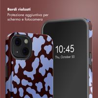 Selencia Cover posteriore Vivid con MagSafe Apple iPhone 13 - Moo'd Lavender Glow