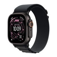 Apple Cinturino Alpine Loop Apple Watch | 44/45/46/49 mm - Taglia S - Black / Black Titanium