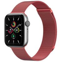 imoshion Cinturino milanese magnetico Apple Watch | 38/40/41/42 mm - Taglia S - Rosso
