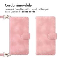 imoshion Cover a libro con Cordino Samsung Galaxy A36 - Rosa