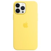 Apple Cover Posteriore in Silicone con MagSafe Apple iPhone 13 Pro Max - Lemon Zest