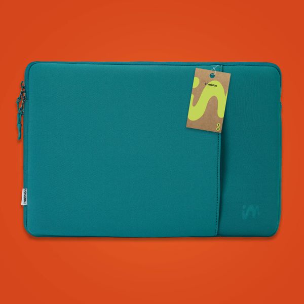 imoshion Cover per laptop 15-16 pollici - Laptopsleeve con tasca - Petrol Green