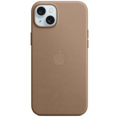 Apple Cover Posteriore FineWoven con MagSafe Apple iPhone 15 Plus - Taupe