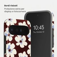 Selencia Cover posteriore Vivid con MagSafe Google Pixel 11 Pro - Choco Flower Pop