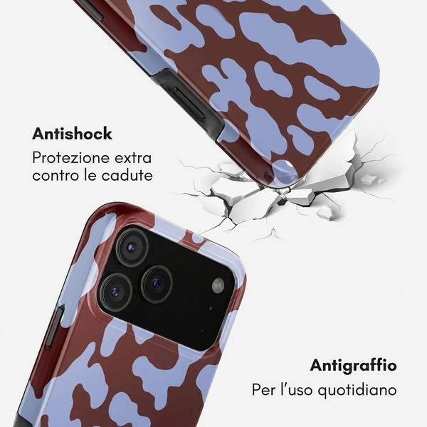 Selencia Cover Posteriore Vivid Apple iPhone 18 Pro Max / 17 Pro Max - Moo'd Lavender Glow