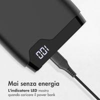 imoshion Powerbank - 20.000 mAh - Quick Charge e Power Delivery - Nero