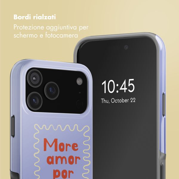 Selencia Cover posteriore Vivid con MagSafe Apple iPhone 17 Pro Max - More Amor