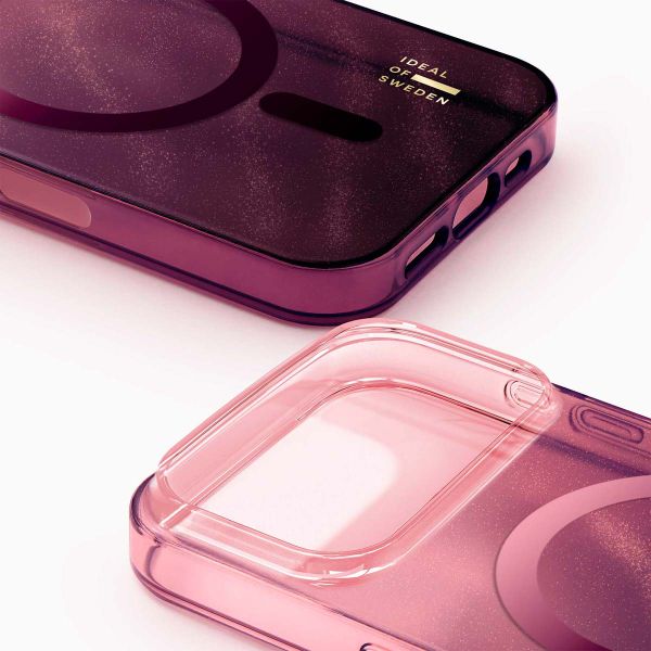 iDeal of Sweden Cover Trasparente con MagSafe Apple iPhone 17 Pro - Cherry Lacquer