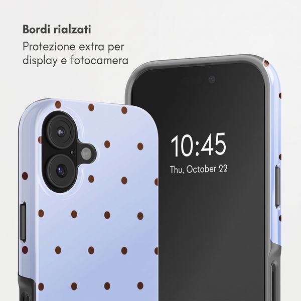Selencia Cover Posteriore Vivid Apple iPhone 17 - Happy Dots Digital Sky