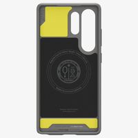 Spigen Cover Rugged Armor con MagSafe Samsung Galaxy S25 Ultra - Marble Gray
