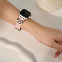 Burga Cinturino in vera pelle Apple Watch | 38/40/41/42 mm - Pillow Talk / Silver