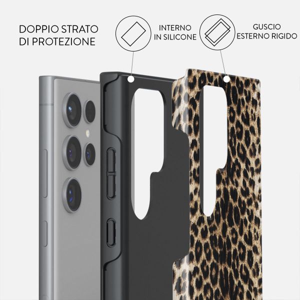 Burga Cover Posteriore Resistente Samsung Galaxy S24 Ultra - Player