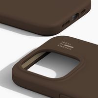 iDeal of Sweden Cover in silicone con MagSafe Apple iPhone 15 Pro - Mocha Mousse