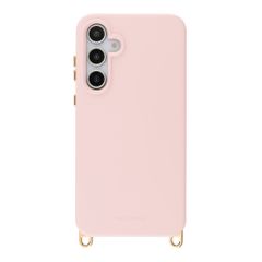 Selencia Cover posteriore Rivièra con MagSafe con ganci rimovibili Samsung Galaxy S25 / S24 - Sorbet Pink