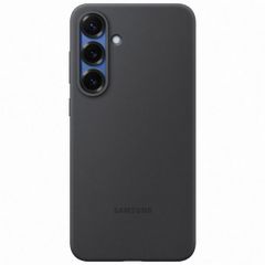 Samsung Cover originale in silicone Samsung Galaxy S25 Plus - Nero
