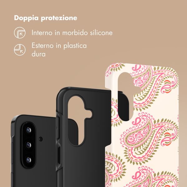 Selencia Cover Posteriore Vivid Samsung Galaxy A17 (5G) / (4G) - Paisley Blush