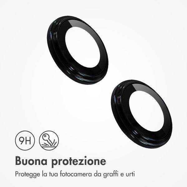 imoshion 2 Pack protezione lente fotocamera Apple iPhone 13 - Nero
