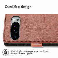 imoshion Cover a libro di Lusso Google Pixel 10 Pro XL - Marrone