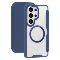imoshion Bookcase trasparente con MagSafe Samsung Galaxy S26 Ultra - Blu