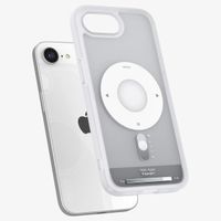 Spigen Cover Posteriore Ultra Ibrida con MagSafe Apple iPhone 17e / 16e - Classic Silver