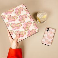 Selencia Cover per tablet Vivid Apple iPad 11 (2025) 11 pollici A16 / iPad 10 (2022) 10.9 pollici - Paisley Blush