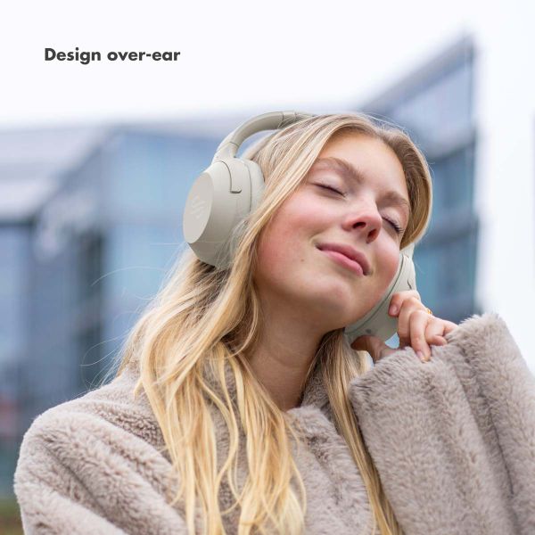 Selencia Cuffie wireless Urban Play - Cancellazione attiva del rumore (ANC) - Con cover - Melody Mist
