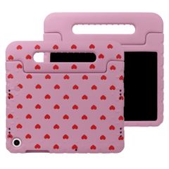 imoshion Cover Posteriore Kidsproof Design con maniglia Samsung Galaxy Tab A11 Plus / A9 Plus - Cuori rossi