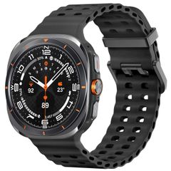 imoshion Cinturino Ocean in silicone Samsung Galaxy Watch Ultra (2024/2025) - Nero