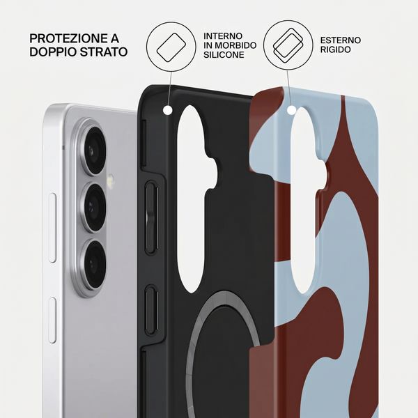Burga Cover Posteriore Resistente con MagSafe Samsung Galaxy S26 Plus - Core