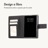 imoshion Cover a libro di Lusso Samsung Galaxy Z Fold 8 - Blu scuro