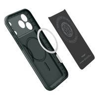 Spigen Cover posteriore Thin Fit MagSafe Apple iPhone 18 Pro / 17 Pro - Abyss Green