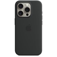 Apple Cover Posteriore in Silicone con MagSafe Apple iPhone 15 Pro - Black