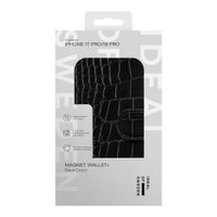 iDeal of Sweden Portafoglio Magnetico Plus Apple iPhone 18 Pro / 17 Pro - Black Croco