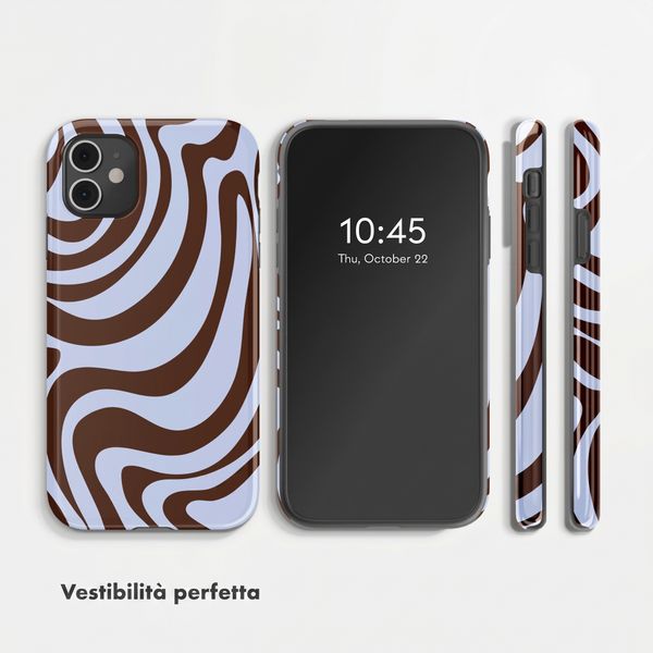 Selencia Cover Posteriore Vivid Apple iPhone 11 - Dream Swirl Chocolate