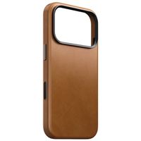 Nomad Cover posteriore Traditional Leather con MagSafe Apple iPhone 18 Pro / 17 Pro - English Tan