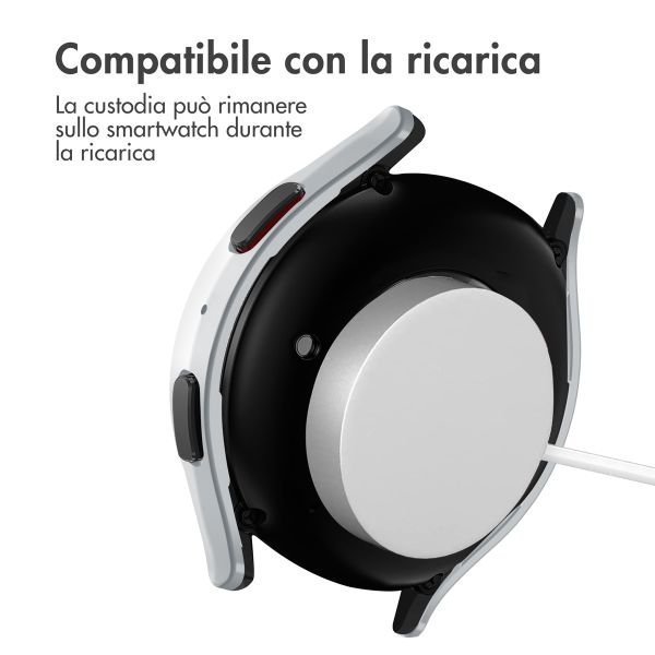 imoshion Cover rigida integrale Samsung Galaxy Watch 5 - 44 mm - Argento