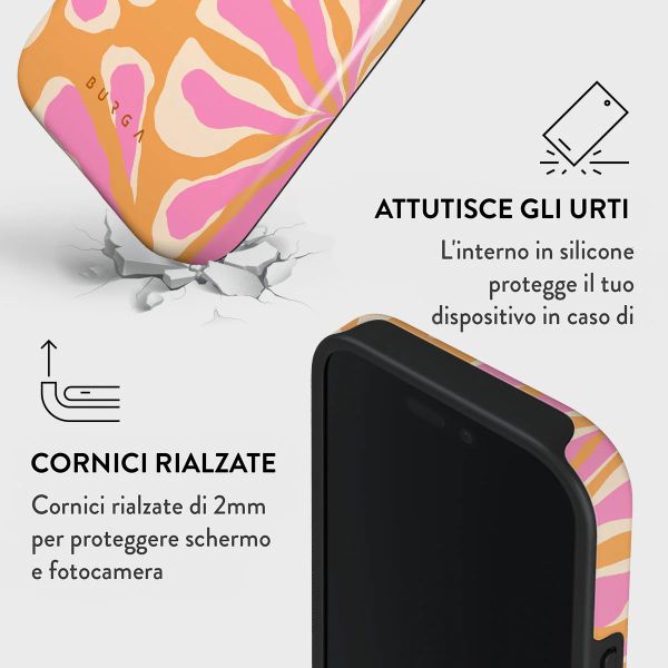 Burga Cover Posteriore Resistente Apple iPhone 16 Pro Max - Aloha
