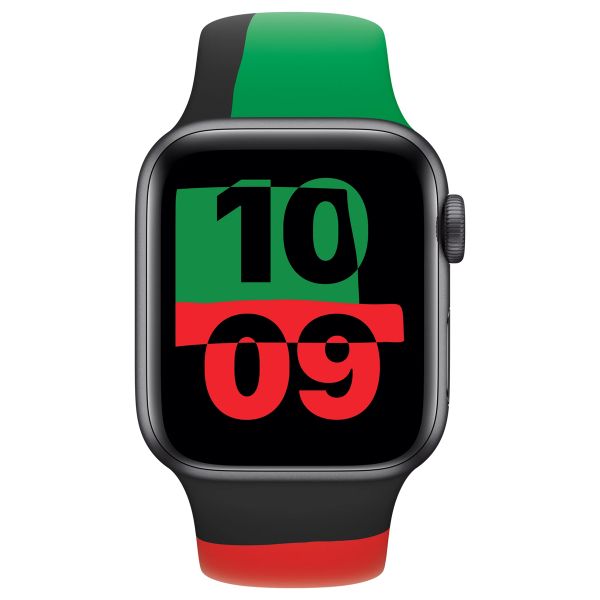 Apple Cinturino sportivo Apple Watch Series 1 - 9 / SE (38/40/41 mm) | Series 10 / 11 (42 mm) - Taglia S/M - Black Unity