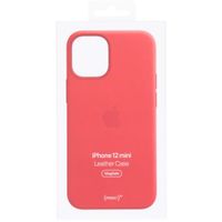 Apple Cover in Pelle MagSafe  iPhone 12 Mini  - Rosso