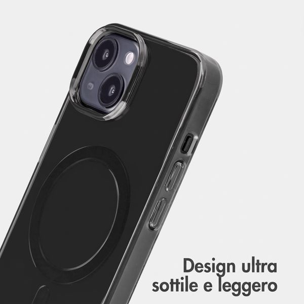 Accezz Lite custodia posteriore con MagSafe Apple iPhone 14 - Smokey Clear