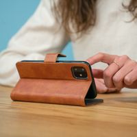 imoshion Cover a libro di Lusso Apple iPhone 11 Pro - Marrone