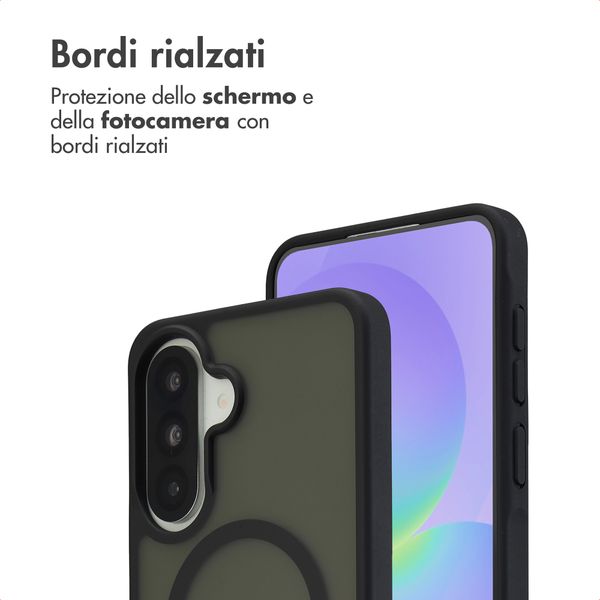 imoshion Cover posteriore Color Guard con MagSafe Samsung Galaxy A37 (5G) - Nero