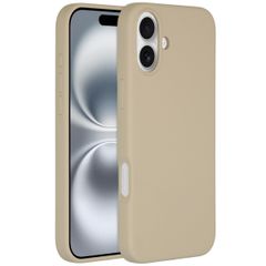 Accezz Cover in silicone liquido con MagSafe Apple iPhone 16 Plus - Stone
