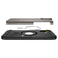 Spigen Cover Posteriore Corazzata Tough con MagSafe Apple iPhone 16 - Gunmetal